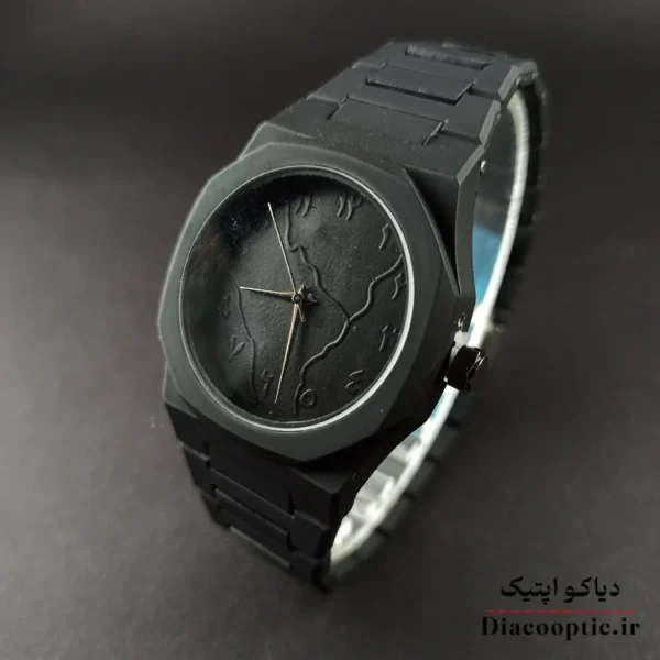 ساعت مچی مردانه فول بلک مدل Black1145 بند pu - تصویر 8