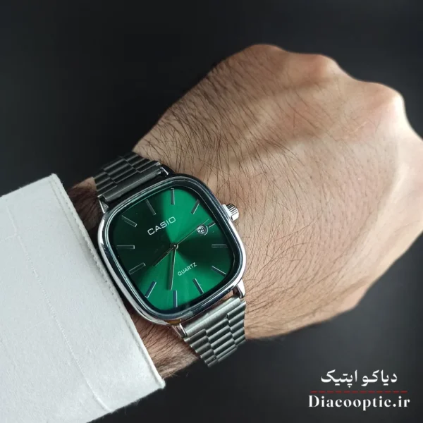 ساعت مچی مردانه مربعی برند کاسیو مدل Casio1137 - تصویر 11