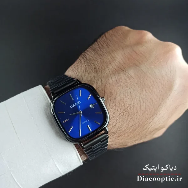 ساعت مچی مردانه مربعی برند کاسیو مدل Casio1137 - تصویر 16