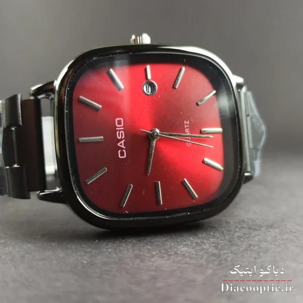 ساعت مچی مردانه مربعی برند کاسیو مدل Casio1137 - تصویر 3