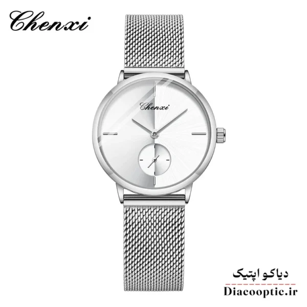 ساعت مچی زنانه برند چنکسی مدل Do-CHENXI 061 بند حصیری - تصویر 7