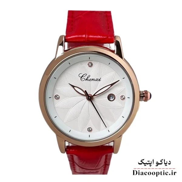 ساعت مچی زنانه برند چنکسی مدل DO-CHENXI 303 چرمی - تصویر 3