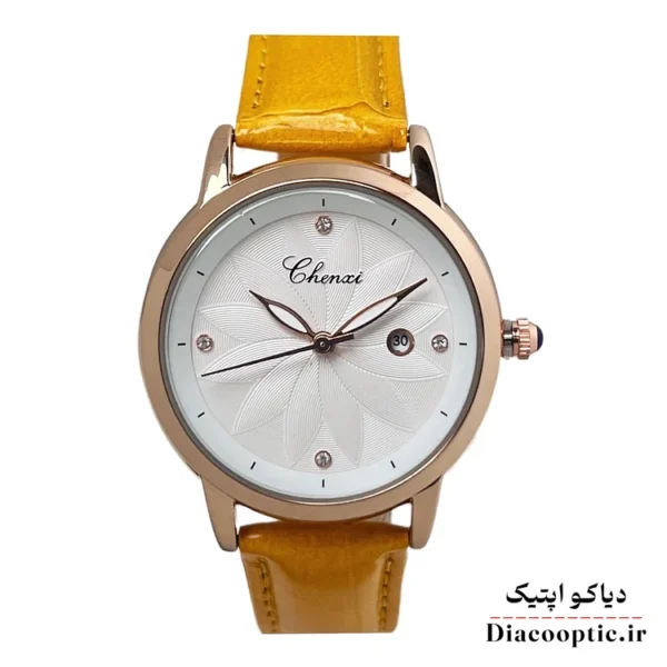 ساعت مچی زنانه برند چنکسی مدل DO-CHENXI 303 چرمی - تصویر 4