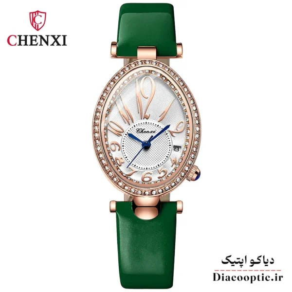 ساعت مچی زنانه چرم برند چنکسی مدل DO-CHENXI 326 - تصویر 2