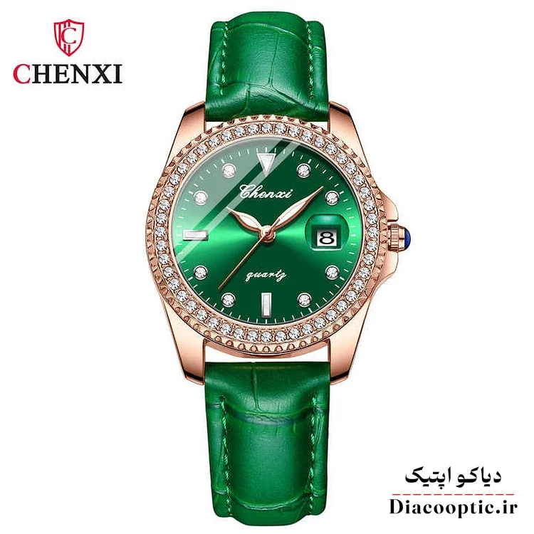 do-chenxi-385-1.webp ساعت مچی زنانه برند چنکسی مدل DO-CHENXI 385 بند چرم - تصویر 1