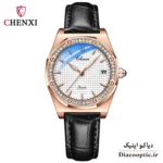 ساعت مچی زنانه چرم برند چنکسی مدل Do-CHENXI 8248 - تصویر 3