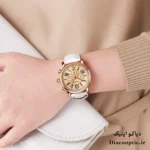 ساعت مچی زنانه برند مگیر سه موتور مدل Do-MEGIR 2058 چرمی - تصویر 2