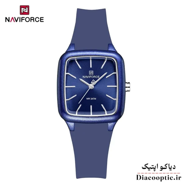 ساعت مچی زنانه برند نیوی فورس مدل Do-NAVIFORCE 5055 بند رابر - تصویر 2
