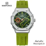 ساعت مچی زنانه برند نیوی فورس سه موتور مدل Do-NAVIFORCE 8035 بند رابر - تصویر 3