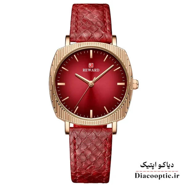 ساعت مچی زنانه برند ریوارد مدل DO-REWARD 23008 بند چرم - تصویر 2