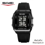 ساعت مچی زنانه برند اسکمی مدل Do-SKMEI 2410بند رابر - تصویر 3