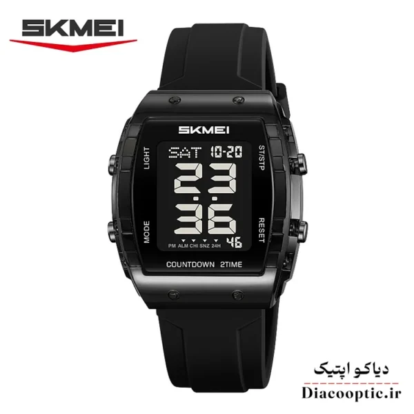 ساعت مچی زنانه برند اسکمی مدل Do-SKMEI 2410بند رابر - تصویر 3