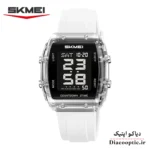 ساعت مچی زنانه برند اسکمی مدل Do-SKMEI 2410بند رابر - تصویر 6