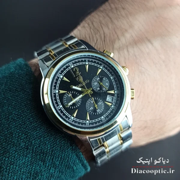 ساعت مچی مردانه برند دفارنو سه موتور کرنوگراف مدل DO1103 - تصویر 18