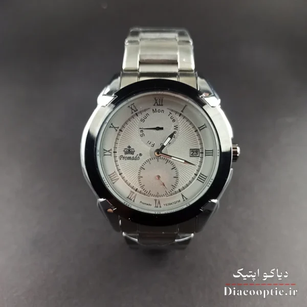 ساعت مچی مردانه برند پرومادو سه موتور مدل دو تقویم DO1106 - تصویر 10