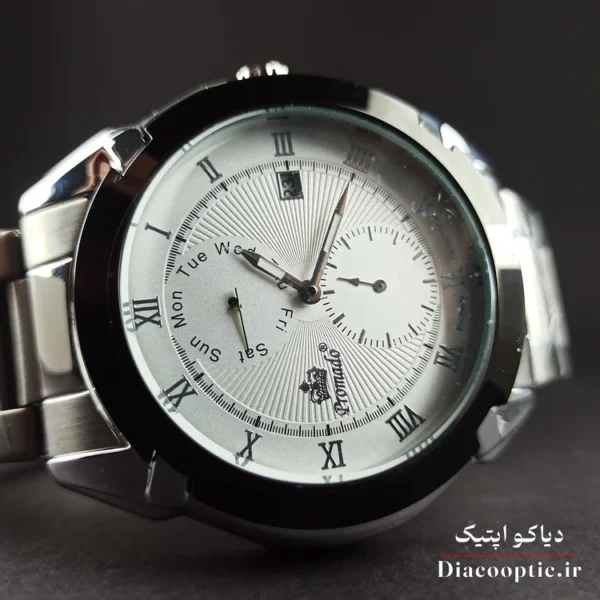 ساعت مچی مردانه برند پرومادو سه موتور مدل دو تقویم DO1106 - تصویر 11