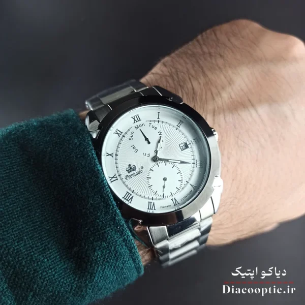 ساعت مچی مردانه برند پرومادو سه موتور مدل دو تقویم DO1106 - تصویر 13