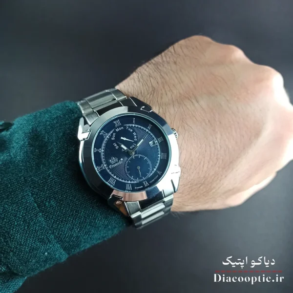 ساعت مچی مردانه برند پرومادو سه موتور مدل دو تقویم DO1106 - تصویر 4