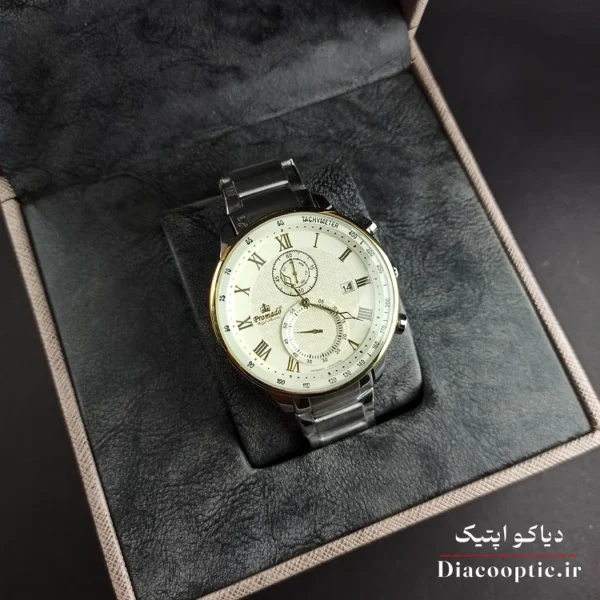 ساعت مچی مردانه برند پرومادو سه موتور مدل DO1107 - تصویر 14