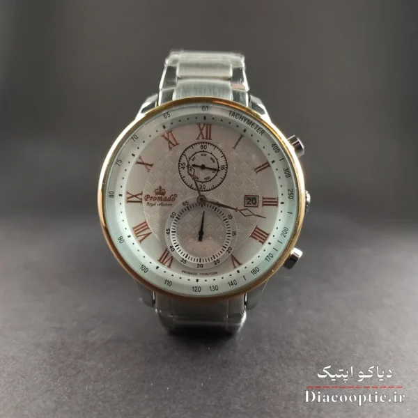 ساعت مچی مردانه برند پرومادو سه موتور مدل DO1107 - تصویر 2