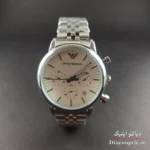 ساعت مچی مردانه برند امپریو آرمانی سه موتور مدل DO1116 استیل - تصویر 2