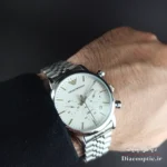ساعت مچی مردانه برند امپریو آرمانی سه موتور مدل DO1116 استیل - تصویر 5