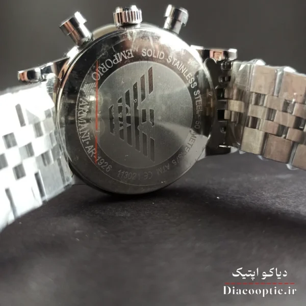 ساعت مچی مردانه برند امپریو آرمانی سه موتور مدل DO1116 استیل - تصویر 6