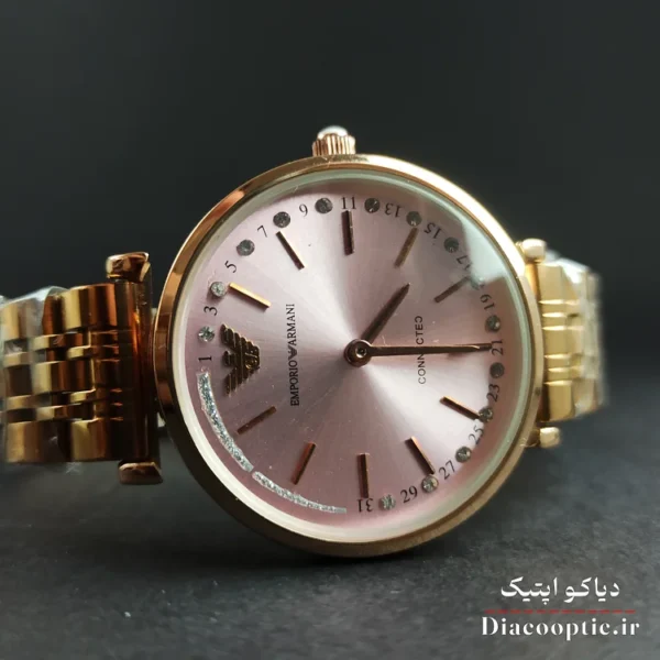 ساعت مچی زنانه برند امپریو آرمانی مدل DO1117 استیل - تصویر 3