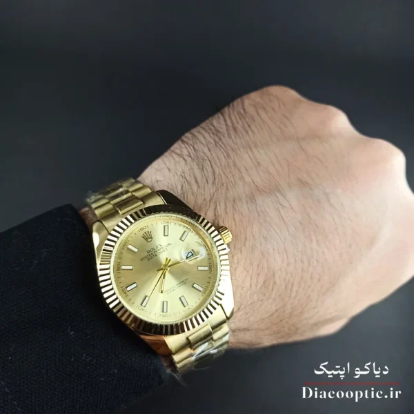 ساعت مچی مردانه برند رولکس مدل DO1118 استیل - تصویر 11