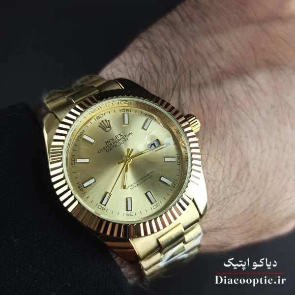 ساعت مچی مردانه برند رولکس مدل DO1118 استیل - تصویر 12