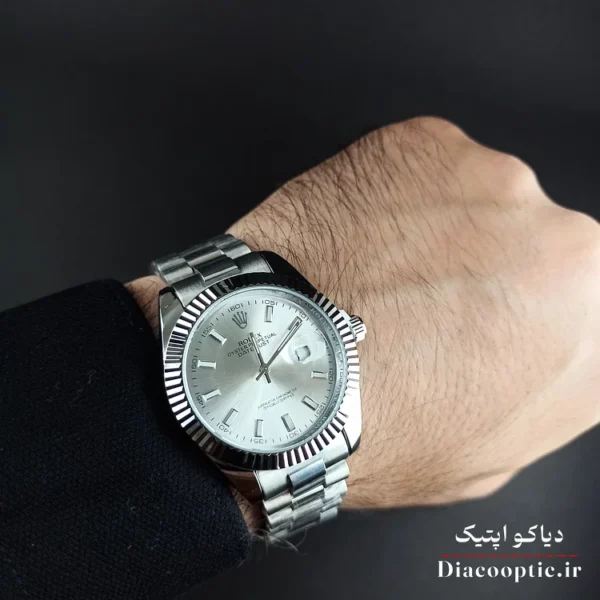 ساعت مچی مردانه برند رولکس مدل DO1118 استیل - تصویر 16