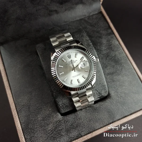 ساعت مچی مردانه برند رولکس مدل DO1118 استیل - تصویر 18