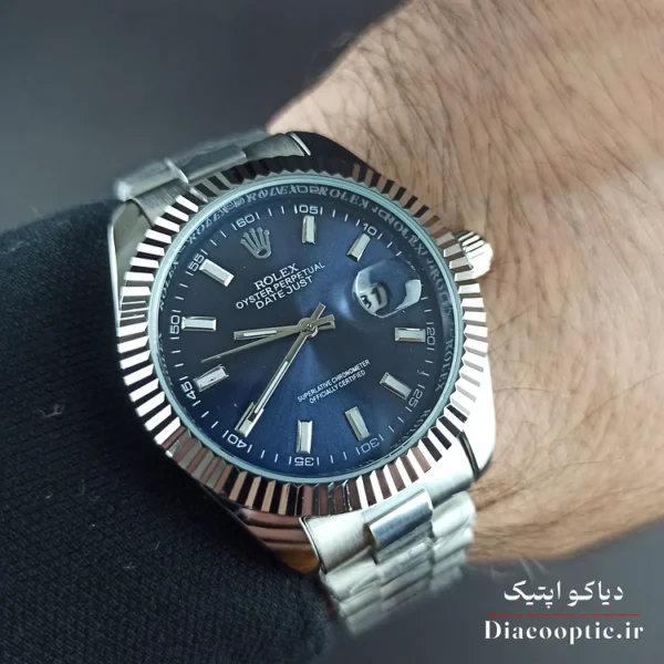 ساعت مچی مردانه برند رولکس مدل DO1118 استیل - تصویر 5