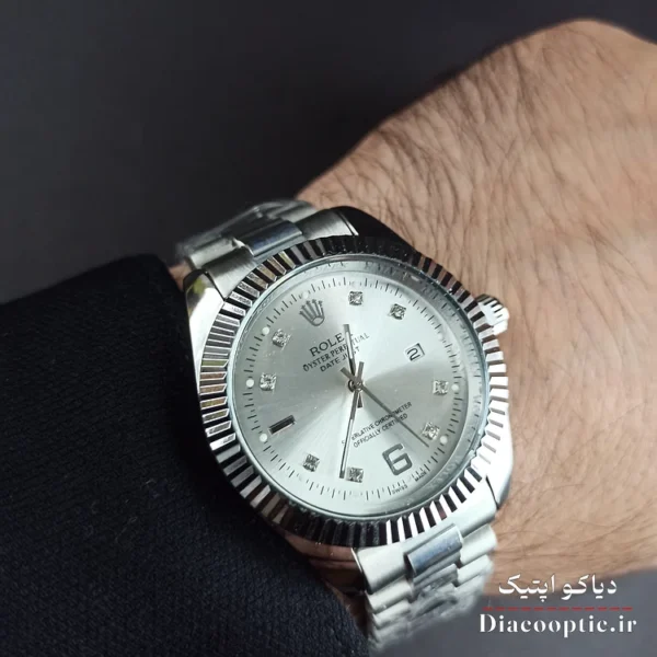 ساعت مچی مردانه برند رولکس مدل DO1119 استیل - تصویر 13
