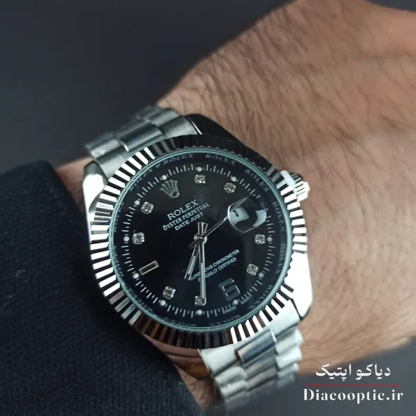 ساعت مچی مردانه برند رولکس مدل DO1119 استیل - تصویر 5