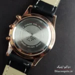ساعت مچی مردانه برند امپریو آرمانی سه موتور مدل DO1151 بند چرم - تصویر 12