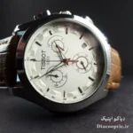 ساعت مچی مردانه برند تیسوت سه موتور مدل DO1152 بند چرم - تصویر 3