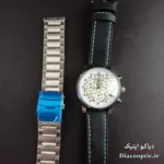 ساعت مچی مردانه برند مونت بلانک سه موتور با بند اضافه مدل DO1154 - تصویر 11