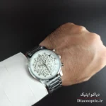 ساعت مچی مردانه برند مونت بلانک سه موتور با بند اضافه مدل DO1154 - تصویر 3