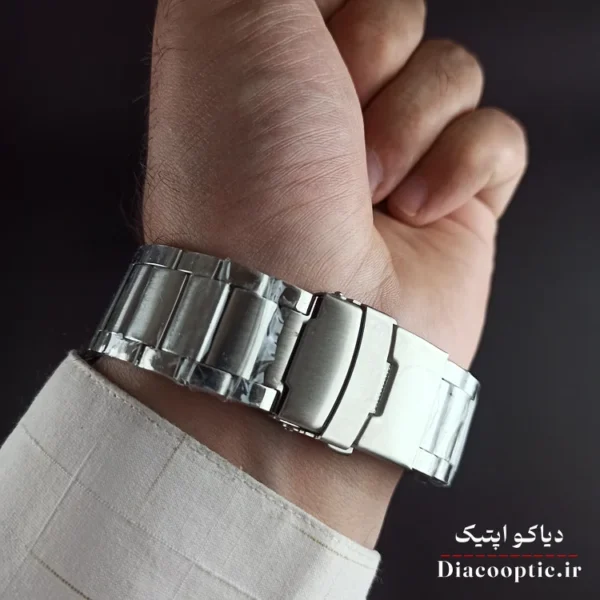 ساعت مچی مردانه برند مونت بلانک سه موتور با بند اضافه مدل DO1154 - تصویر 4