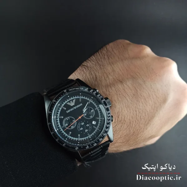 ساعت مچی مردانه برند امپریو آرمانی سه موتور مدل DO1162 با بند اضافه - تصویر 13