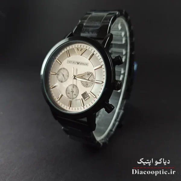 ساعت مچی مردانه برند امپریو آرمانی سه موتور مدلDO1165 با بند اضافه - تصویر 10