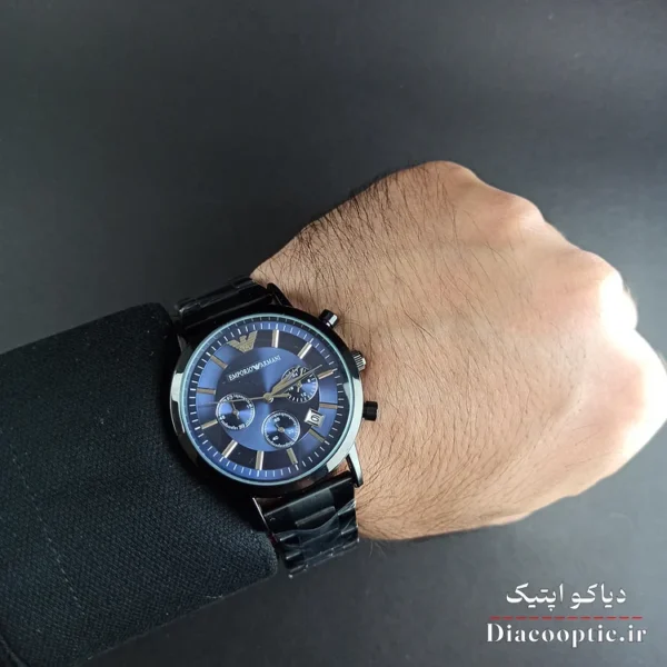 ساعت مچی مردانه برند امپریو آرمانی سه موتور مدلDO1165 با بند اضافه - تصویر 5