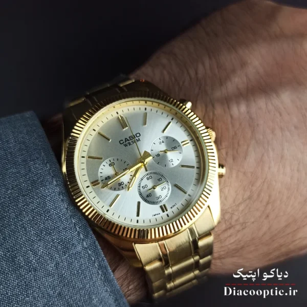 ساعت مچی مردانه برند کاسیو سه موتور مدل DO1170 استیل - تصویر 13