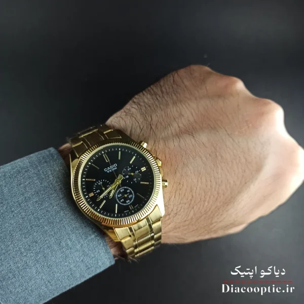 ساعت مچی مردانه برند کاسیو سه موتور مدل DO1170 استیل - تصویر 5