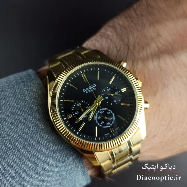ساعت مچی مردانه برند کاسیو سه موتور مدل DO1170 استیل - تصویر 6