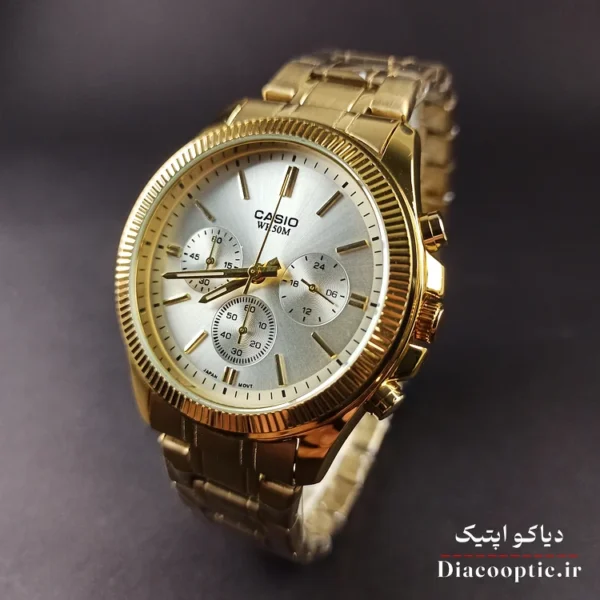 ساعت مچی مردانه برند کاسیو سه موتور مدل DO1170 استیل - تصویر 9