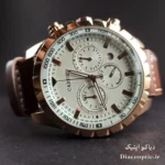 ساعت مچی مردانه برند کارتیر ۳ موتور مدل DO1174 بند چرم - تصویر 3