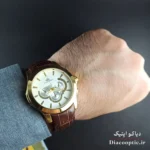 ساعت مچی مردانه برند الگانس مدل DO1175 بند چرمی - تصویر 12