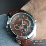 ساعت مچی مردانه برند الگانس مدل DO1176 بند چرمی - تصویر 6